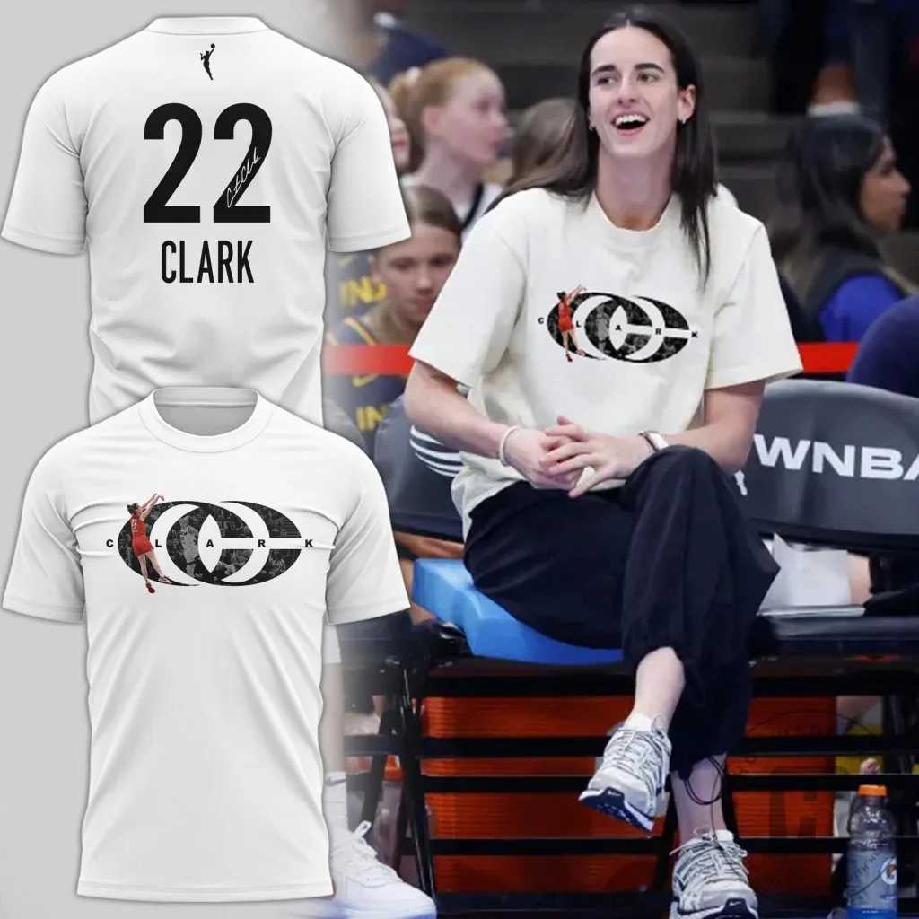 Caitlin Clark Basketball Player Number 22 Signature T-Shirt Caitlin Clark Basketball Player Number 22 Signature T-Shirt