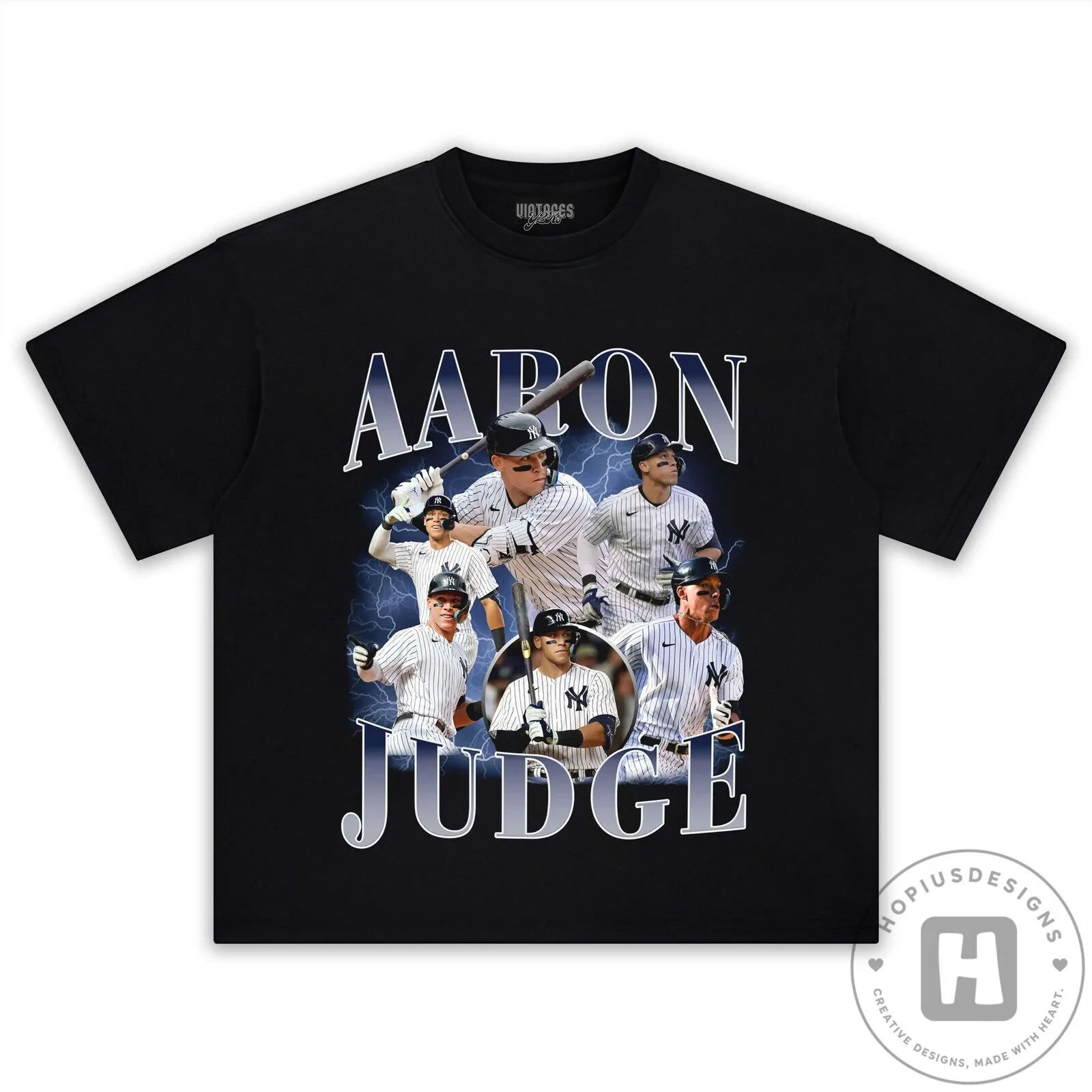 Aaron Judge New York Yankees Baseball Collage T-Shirt