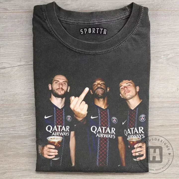 Graphic Tee of Ousmane Dembele from Paris Saint-Germain Football Club