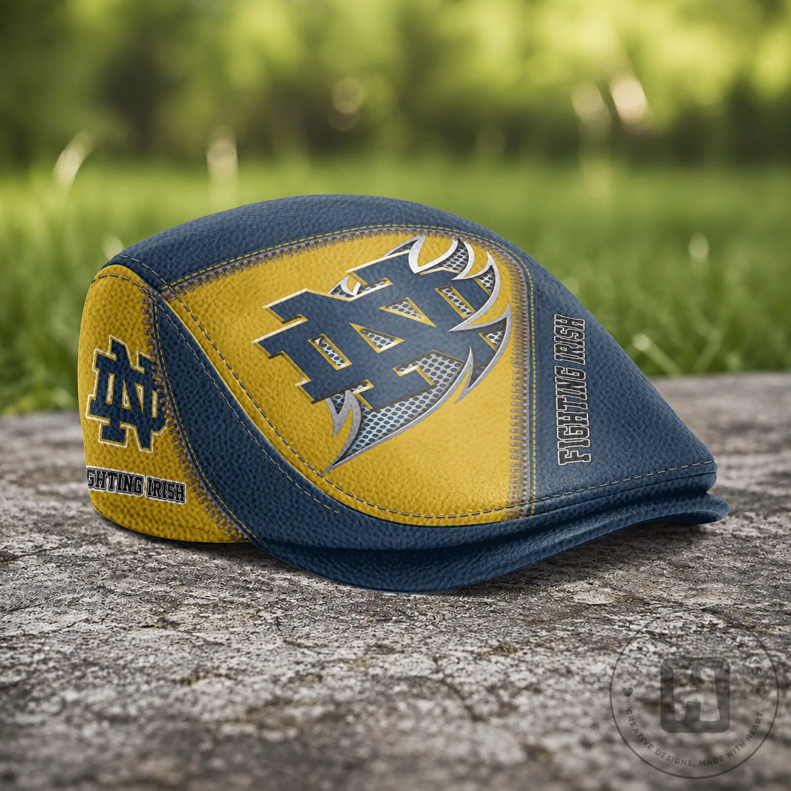 Notre Dame Fighting Irish NCAA Golf Flat Cap Hat