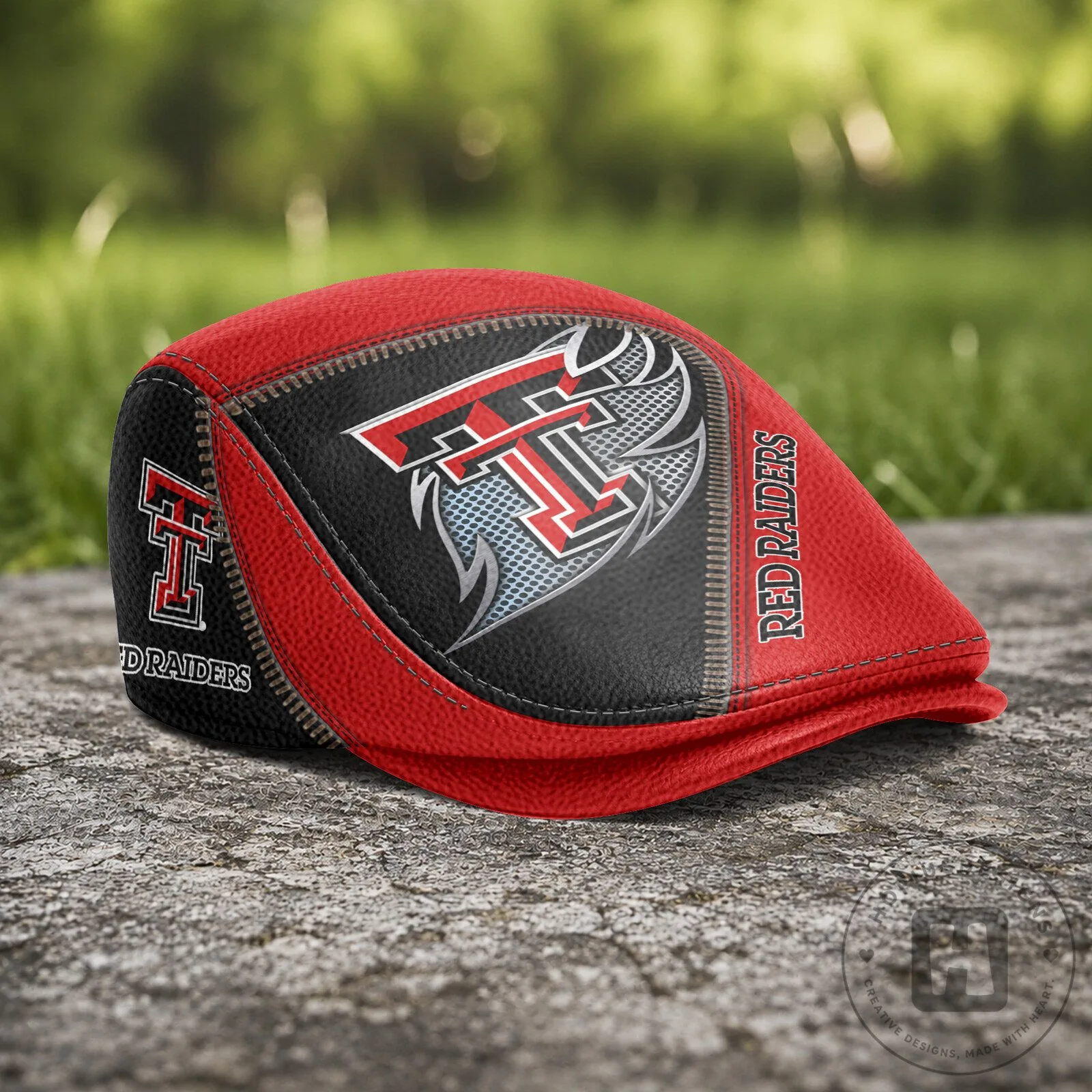 Texas Tech Red Raiders NCAA Golf Flat Cap Hat