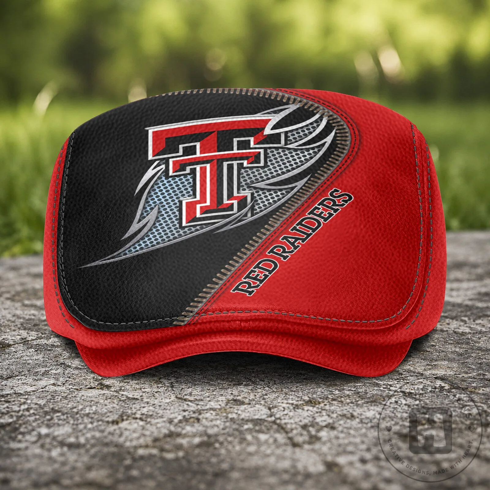 Texas Tech Red Raiders NCAA Golf Flat Cap Hat 10 Texas Tech Red Raiders NCAA Golf Flat Cap Hat