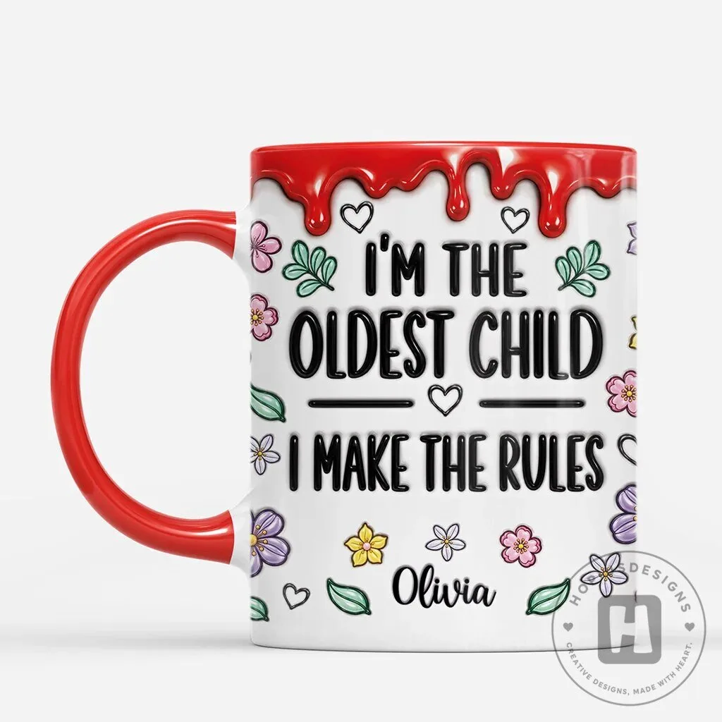 Oldest Middle Youngest Child Sibling Rules Personalized Family Coffee Mug 13 Oldest Middle Youngest Child Sibling Rules Personalized Family Coffee Mug