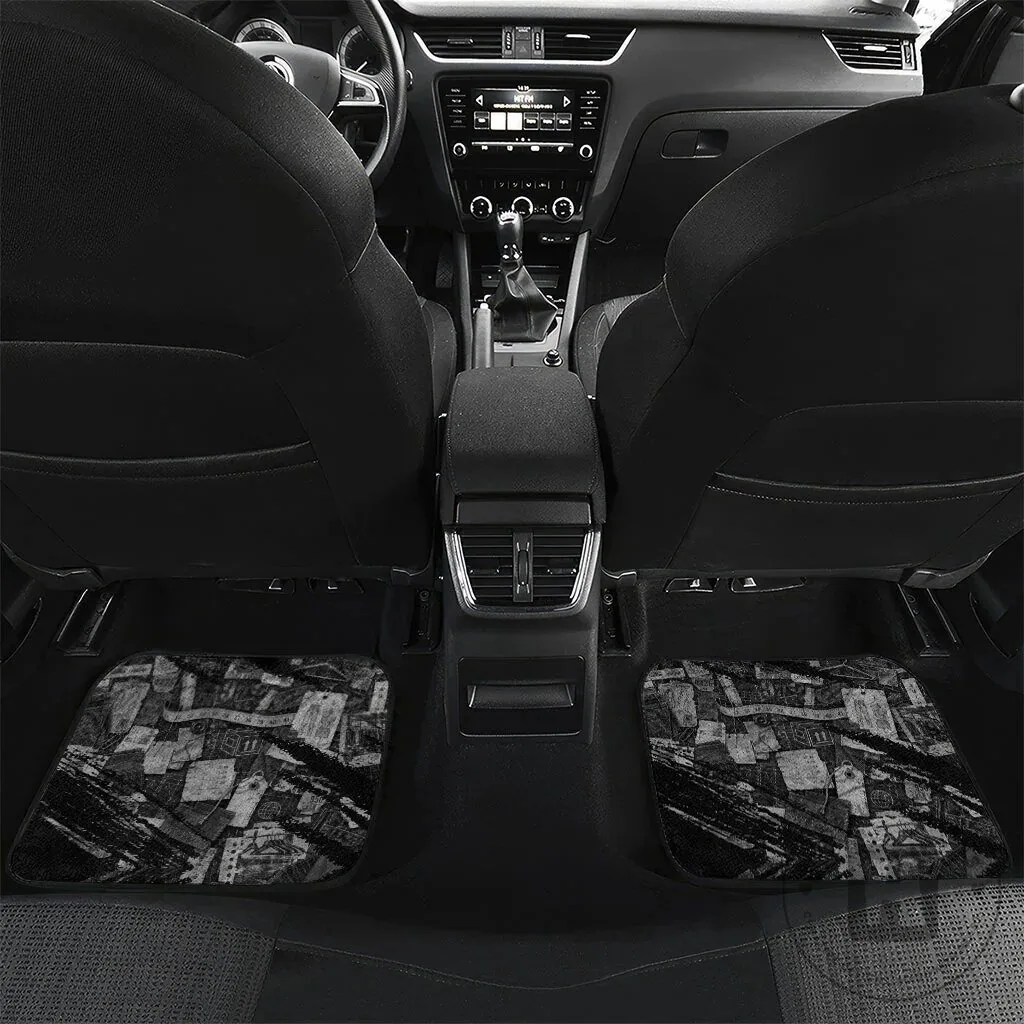 The Hunt Never Ends Vintage Streetwear Grunge Collage Graphic Art Car Mat Set 11 The Hunt Never Ends Vintage Streetwear Grunge Collage Graphic Art Car Mat Set