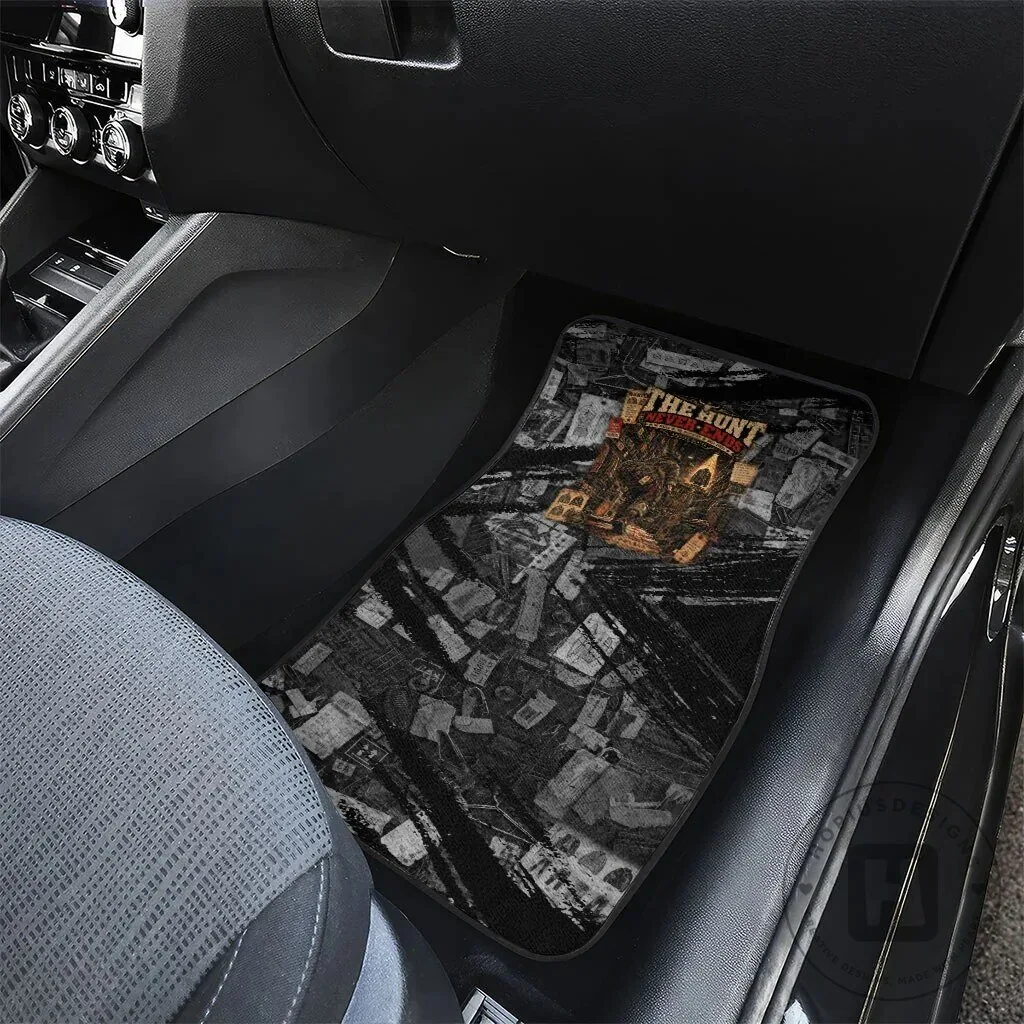 The Hunt Never Ends Vintage Streetwear Grunge Collage Graphic Art Car Mat Set 12 The Hunt Never Ends Vintage Streetwear Grunge Collage Graphic Art Car Mat Set