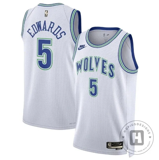 Anthony Edwards Minnesota Timberwolves Classic Edition 2023-2024 Basketball Jersey