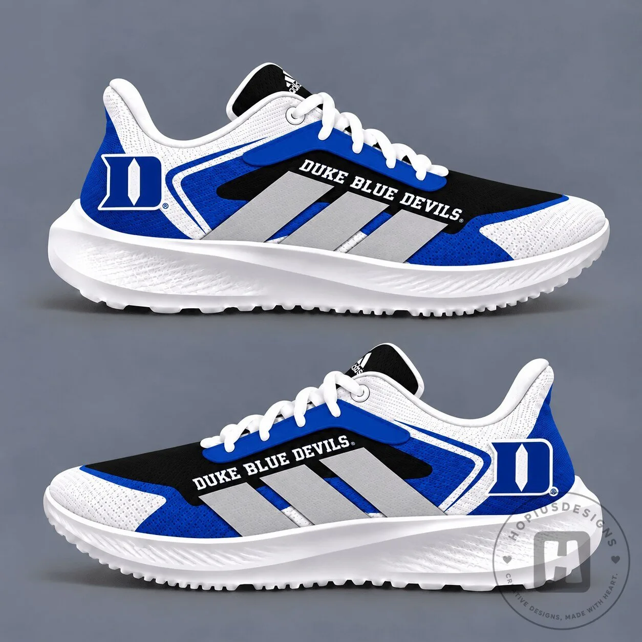 Duke Blue Devils NCAA Team Logo Athletic Running Shoes