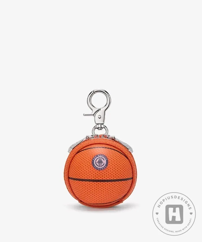 Los Angeles Clippers Basketball Mini Pouch Keychain with Zipper Closure