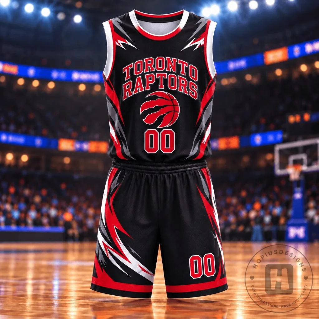 Toronto Raptors NBA Basketball Team Personalized Jersey and Shorts Set Toronto Raptors NBA Basketball Team Personalized Jersey and Shorts Set