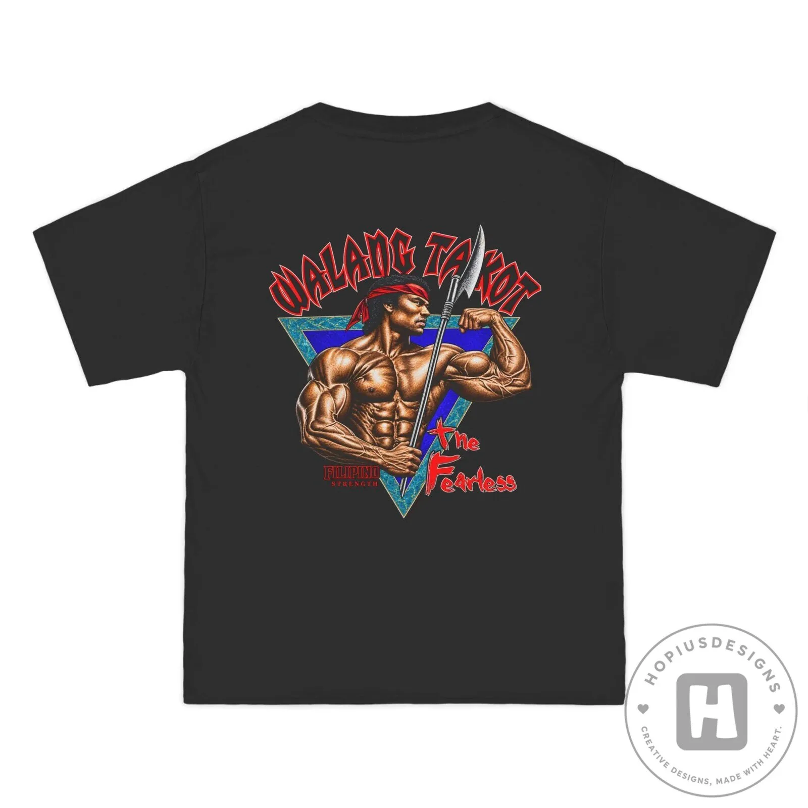 Filipino Strength Walang Takot The Fearless Warrior Men's T-Shirt