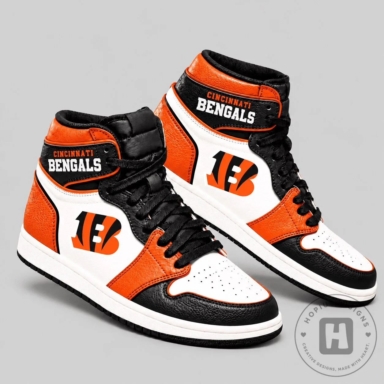 Cincinnati Bengals High Top Sneakers Custom Fan Shoes
